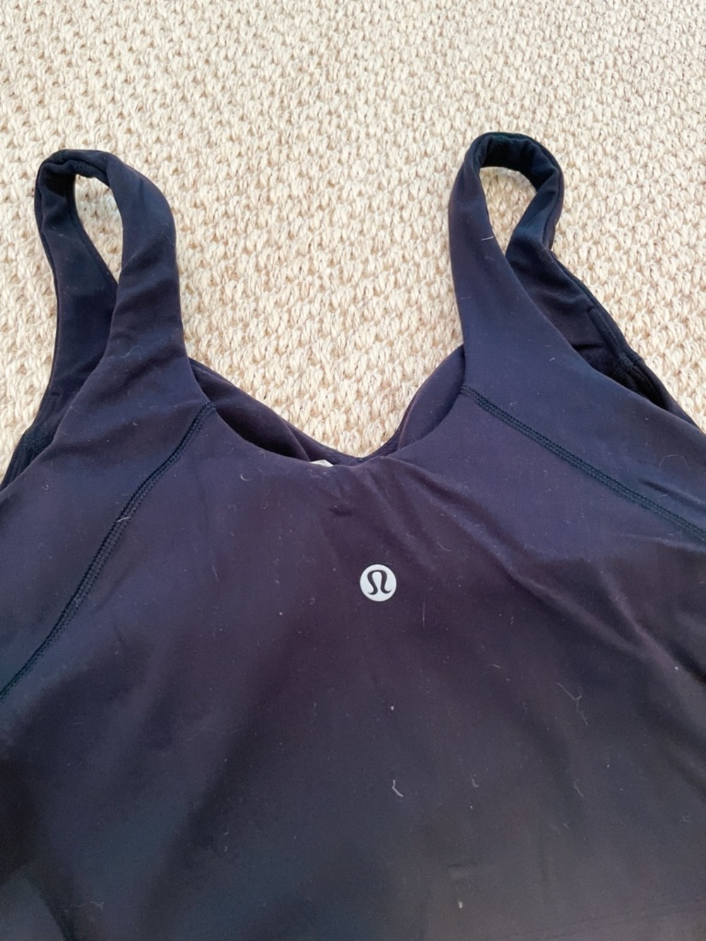 Lululemon Align Tank Top Women’s Size 6 Black Built-In Bra Yoga Pilates - Picture 6 of 7